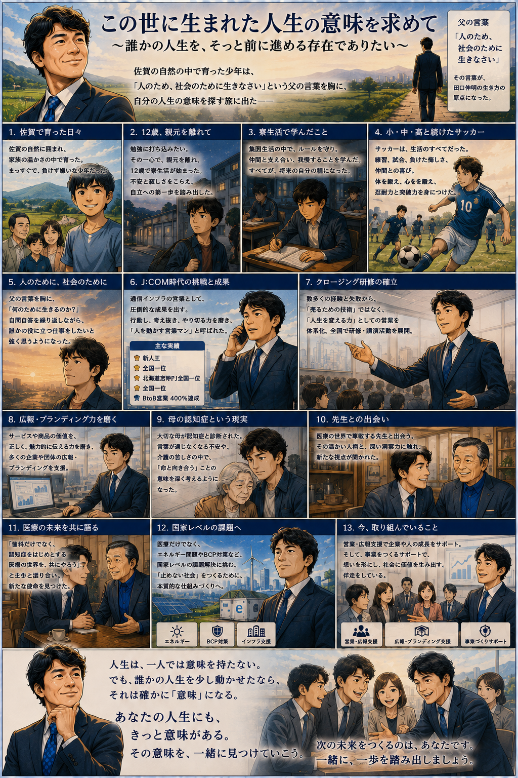 田口伸明の人生ストーリー
